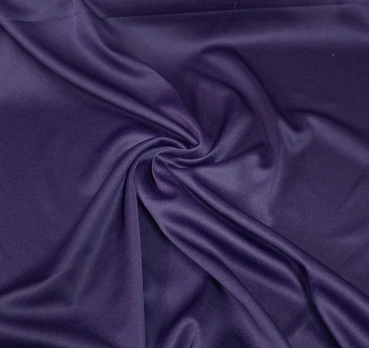 Dark Purple Solid Lycra Dyed Fabric 12985 - TradeUNO