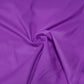 Brinjal Purple Solid Cotton Satin Fabric