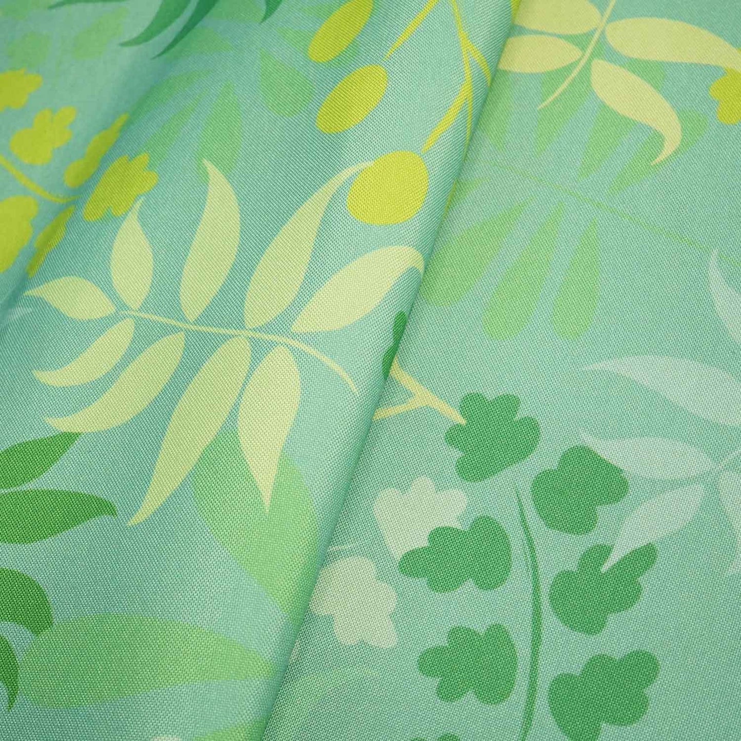 Printing Poly seamless leaf pattern green & yellow-green Printing Poly XNPT-18