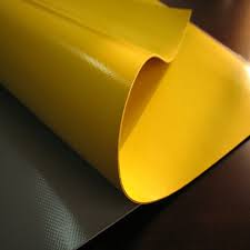 One Side Coated PVC Yellow