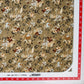 Buy Brown Floral Print Rayon Fabric Online India