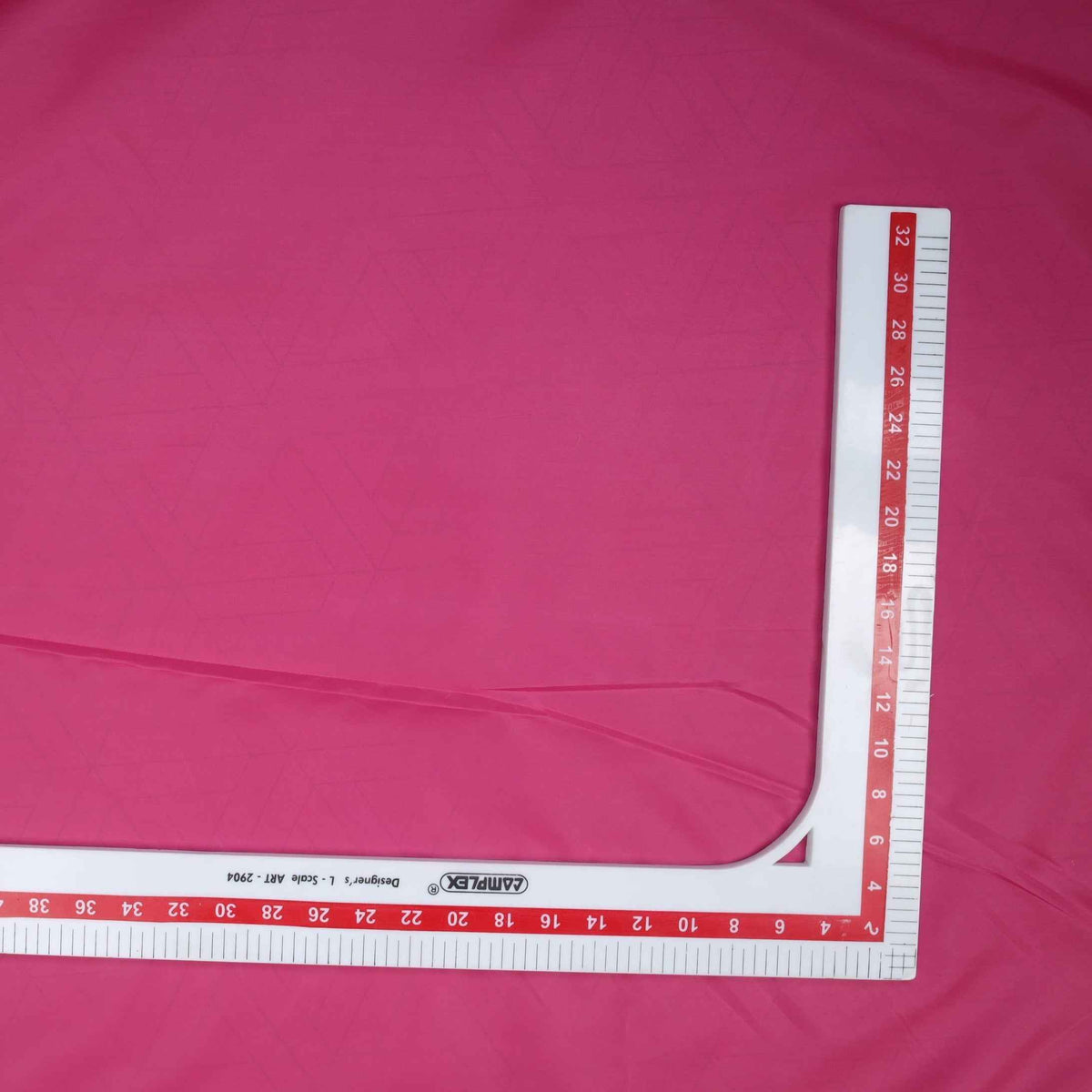 Hot Pink Solid Taffeta Fabric 1781