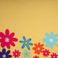 Yellow Solid Floral Print Yarn Dyed Cotton Fabric Trade UNO