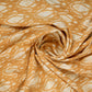 Honey Yellow Traditional Print Rayon Fabric Trade UNO