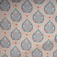 Peach Digital Print Pure Silk Fabric Trade UNO