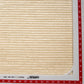Beige Stripes Bhagalpuri Cotton Handloom Fabric Trade UNO