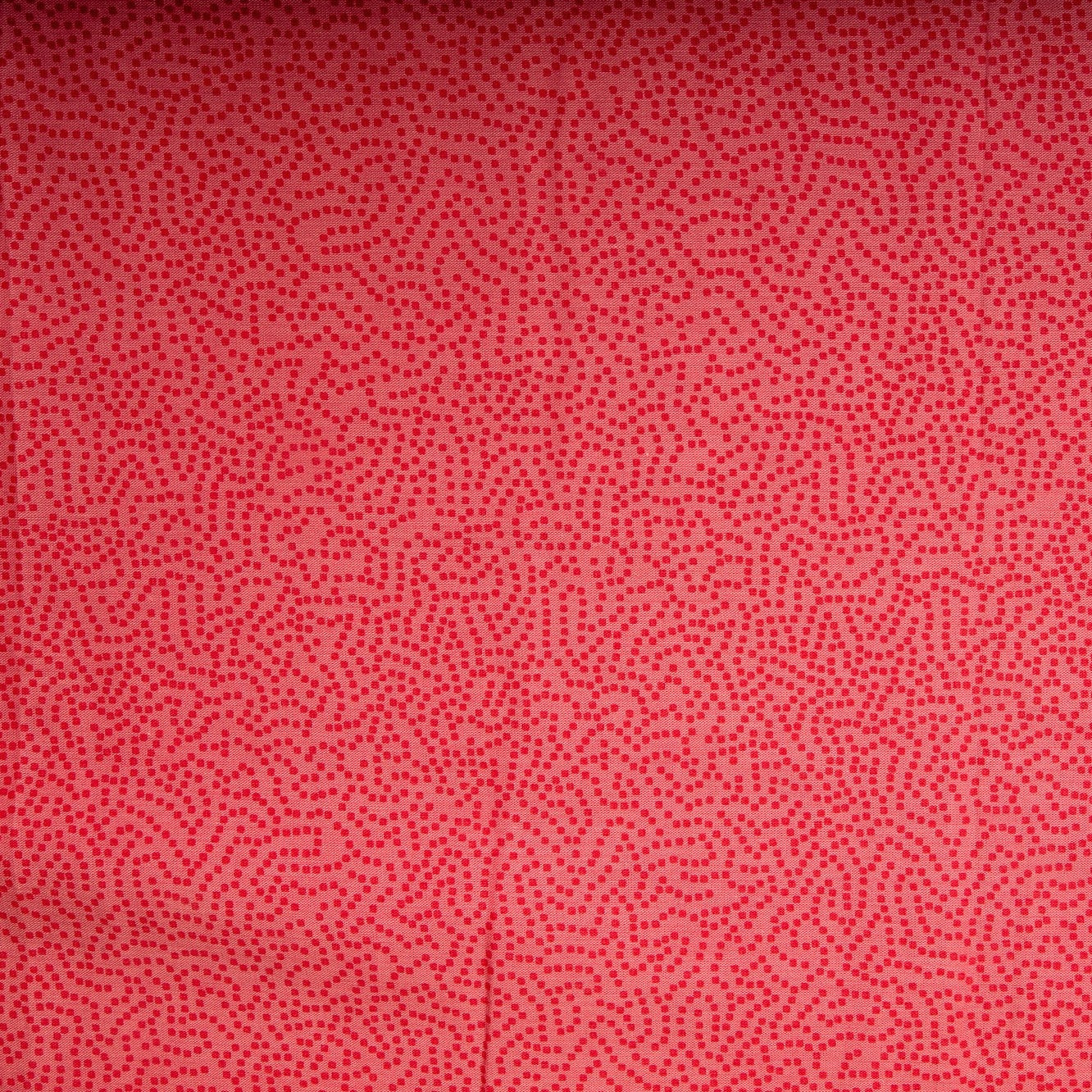 Red Solid Cotton Shirting Fabric Trade UNO