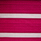 Magenta Pink & White Stripes Cotton Fabric Trade UNO