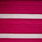 Magenta Pink & White Stripes Cotton Fabric Trade UNO