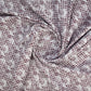 White & Brown Digital Print Cotton Satin Fabric Trade UNO