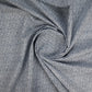 White & Blue Leaf Print Egyptian Cotton Shirting Fabric Trade UNO