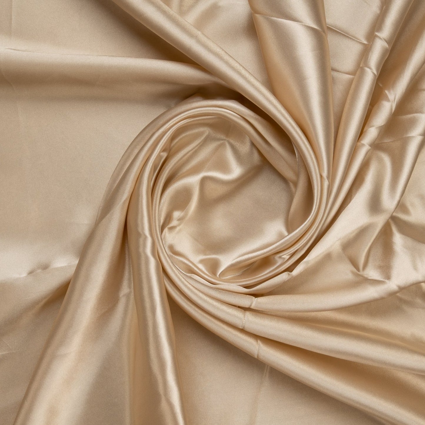 Light Gold Solid Satin Fabric Trade UNO