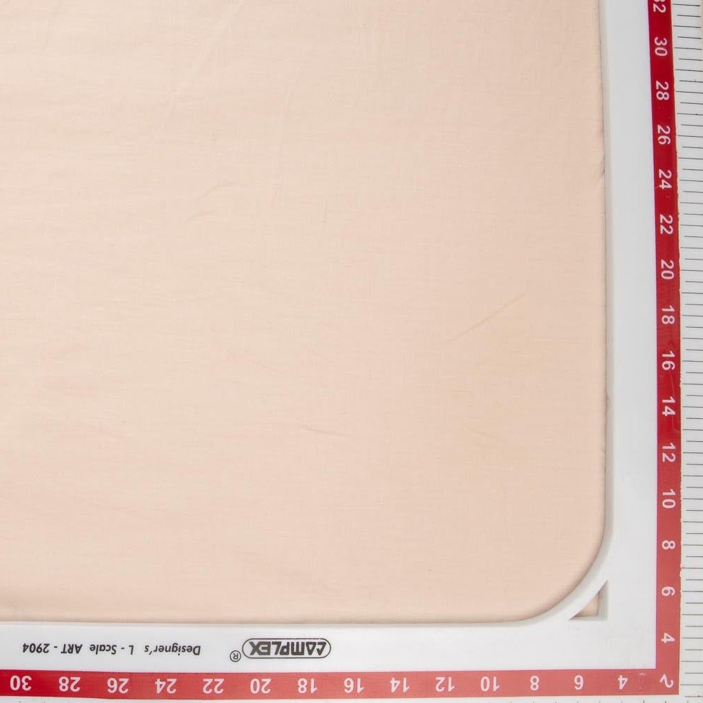 Beige Solid Voile Fabric Trade Uno