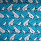 Blue Bird Kids Print Rayon Fabric Trade UNO