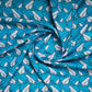 Blue Bird Kids Print Rayon Fabric Trade UNO