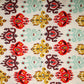Cream With Multi Color Traditional Rayon Fabric Trade UNO