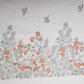 Buy White Floral Print Rayon Fabric Online India
