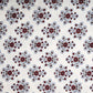 White With Maroon Traditional Motif Print Rayon Fabric Trade UNO