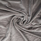 Champagne Solid Cotton Velvet Fabric Trade UNO