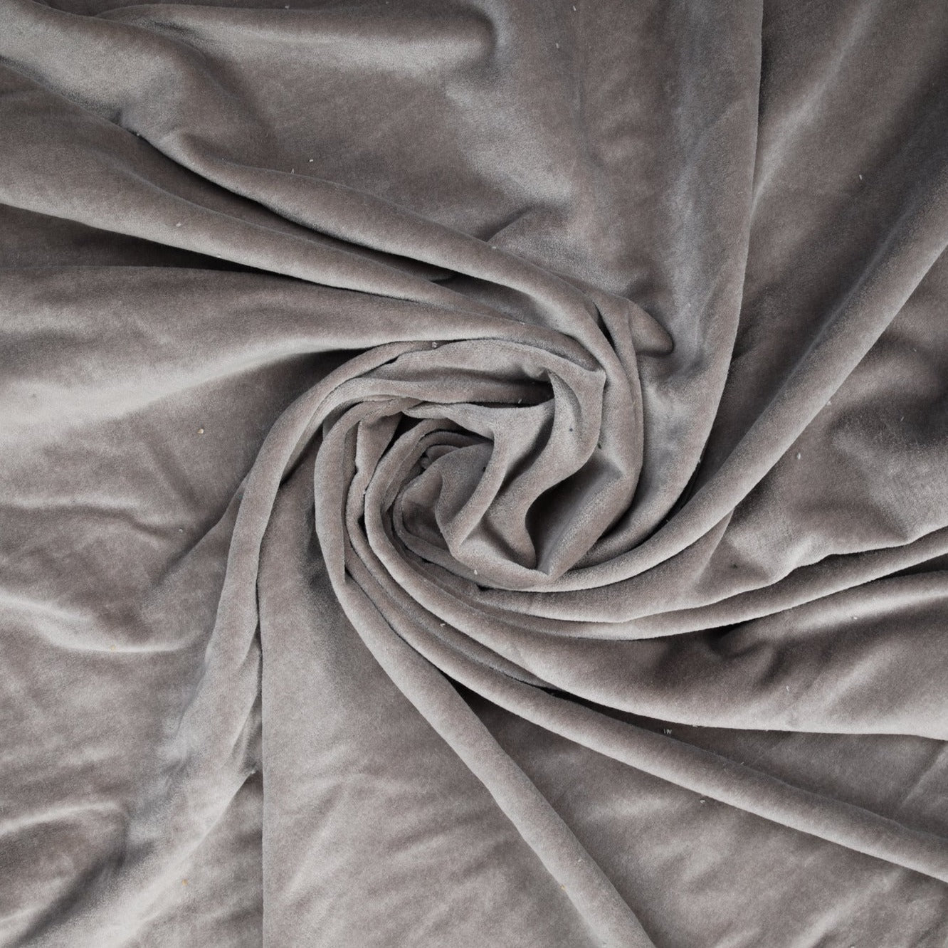 Champagne Solid Cotton Velvet Fabric Trade UNO