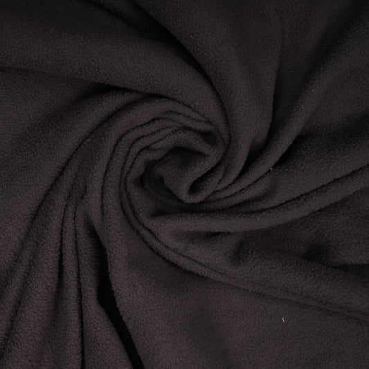 Brown Solid Fur-Knitted Pile Fabric Trade UNO