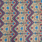 Mustard Floral & Geometrical Print Twill Fabric Trade UNO