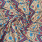Mustard Floral & Geometrical Print Twill Fabric Trade UNO