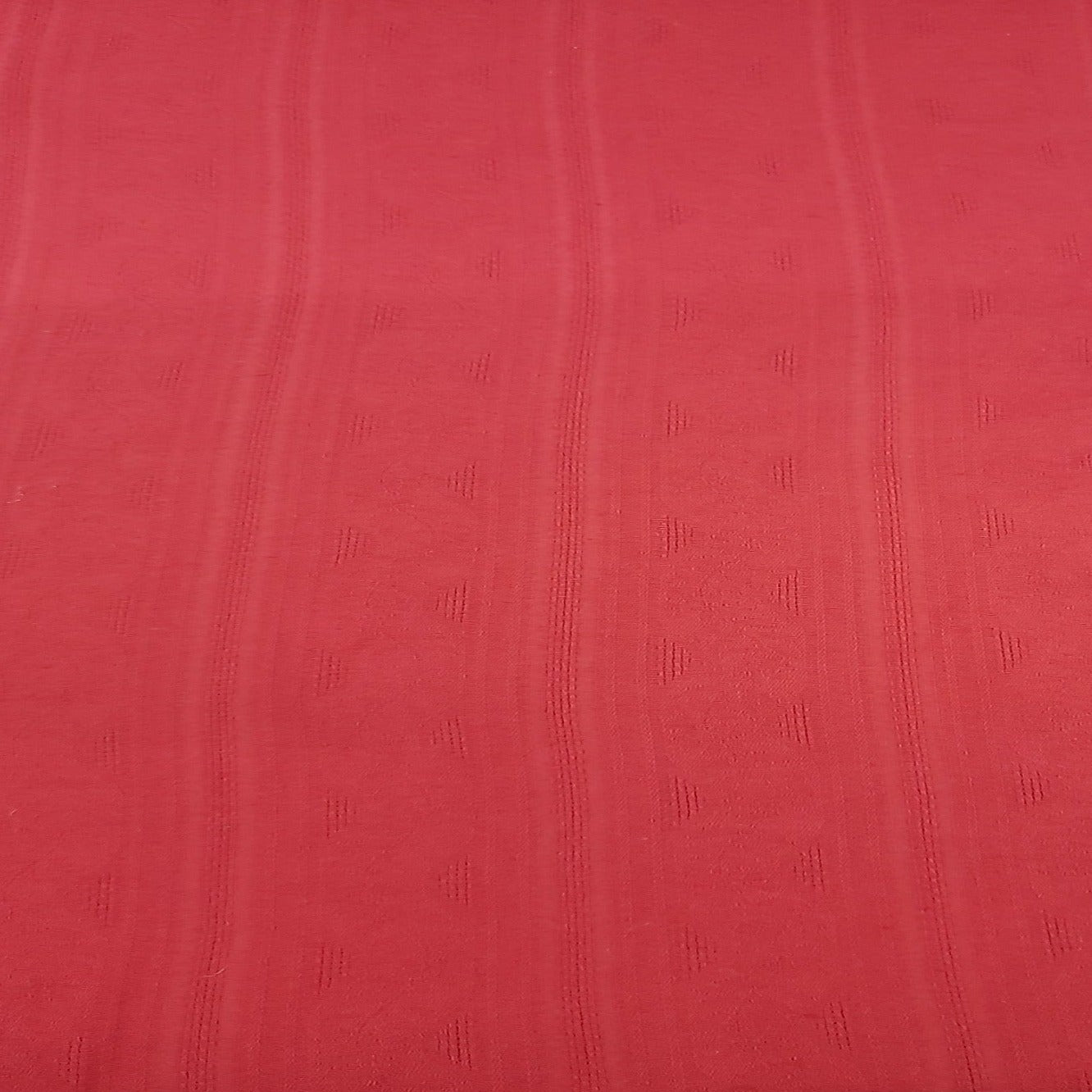 Red Solid Cotton Shirting Fabric Trade UNO