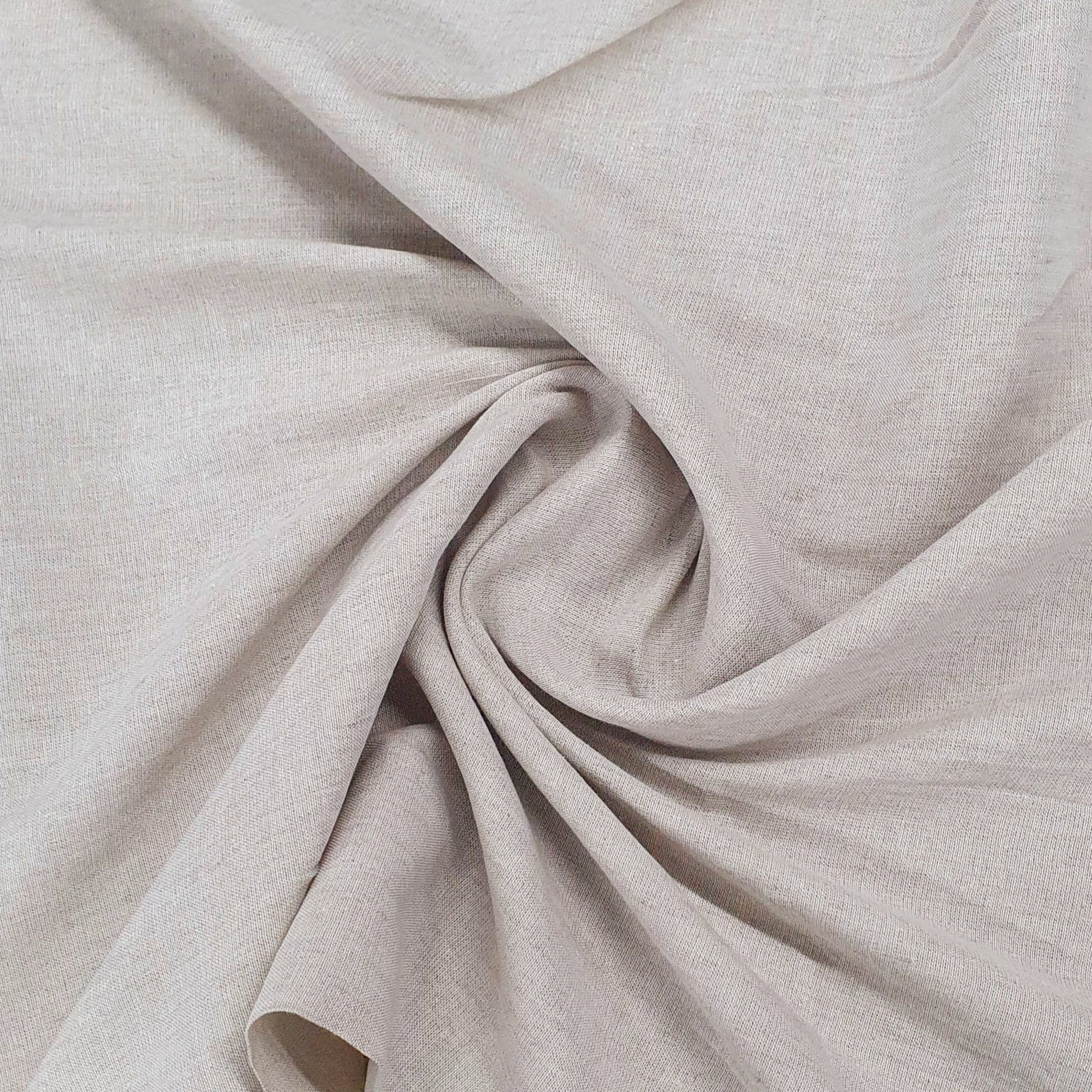 Light Brown Solid Chambrey Fabric Trade UNO