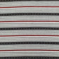White & Grey Stripes Cotton Fabric Trade UNO