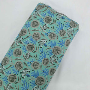 Multicolor Floral Print Cotton Fabric