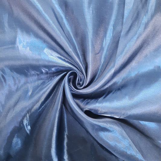 Navy Blue Solid Armani Satin Fabric