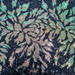 Black Floral Sequence Embroidery Net Fabric - TradeUNO