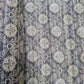 Moss Green Floral Print Dobbysser Silk Fabric - TradeUNO