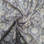 Moss Green Floral Print Dobbysser Silk Fabric - TradeUNO