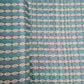 Teal Green Geometrical Print Dobbysser Silk Fabric - TradeUNO