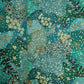 Green Floral Digital Print & Sequence Georgette Fabric - TradeUNO
