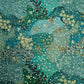 Green Floral Digital Print & Sequence Georgette Fabric - TradeUNO