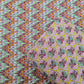 Peach Floral Print & Green With Multicolor Ikkat Print - TradeUNO