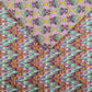 Peach Floral Print & Green With Multicolor Ikkat Print - TradeUNO