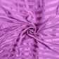 Wine Stripe Print Poly Satin Fabric 8472