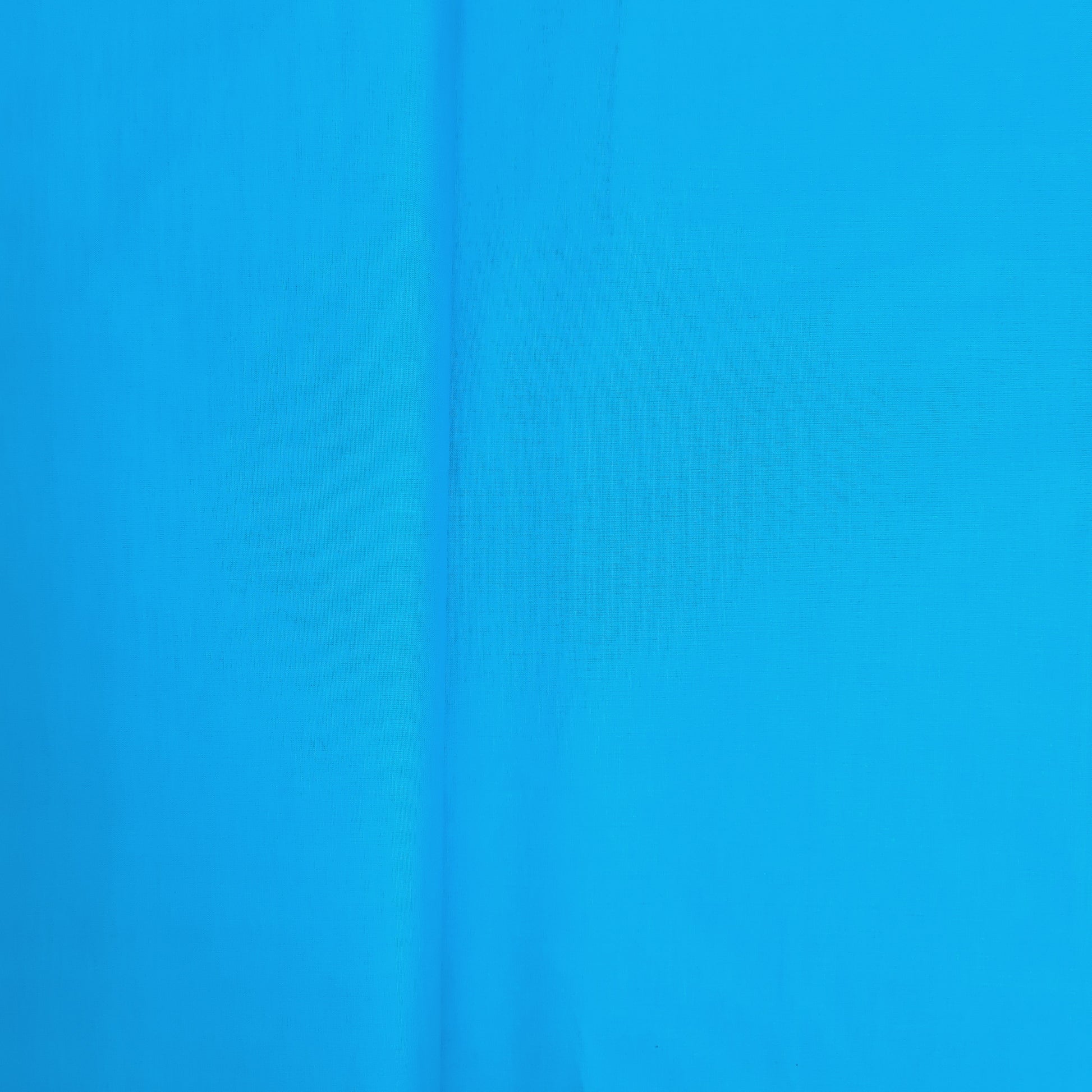 Azure Solid Cotton Fabric - TradeUNO
