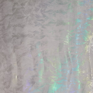 Light Purple 3D Floral Imported Organza Fabric - TradeUNO