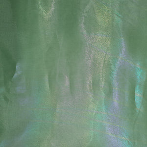 Green 3D Imported Organza Fabric - TradeUNO