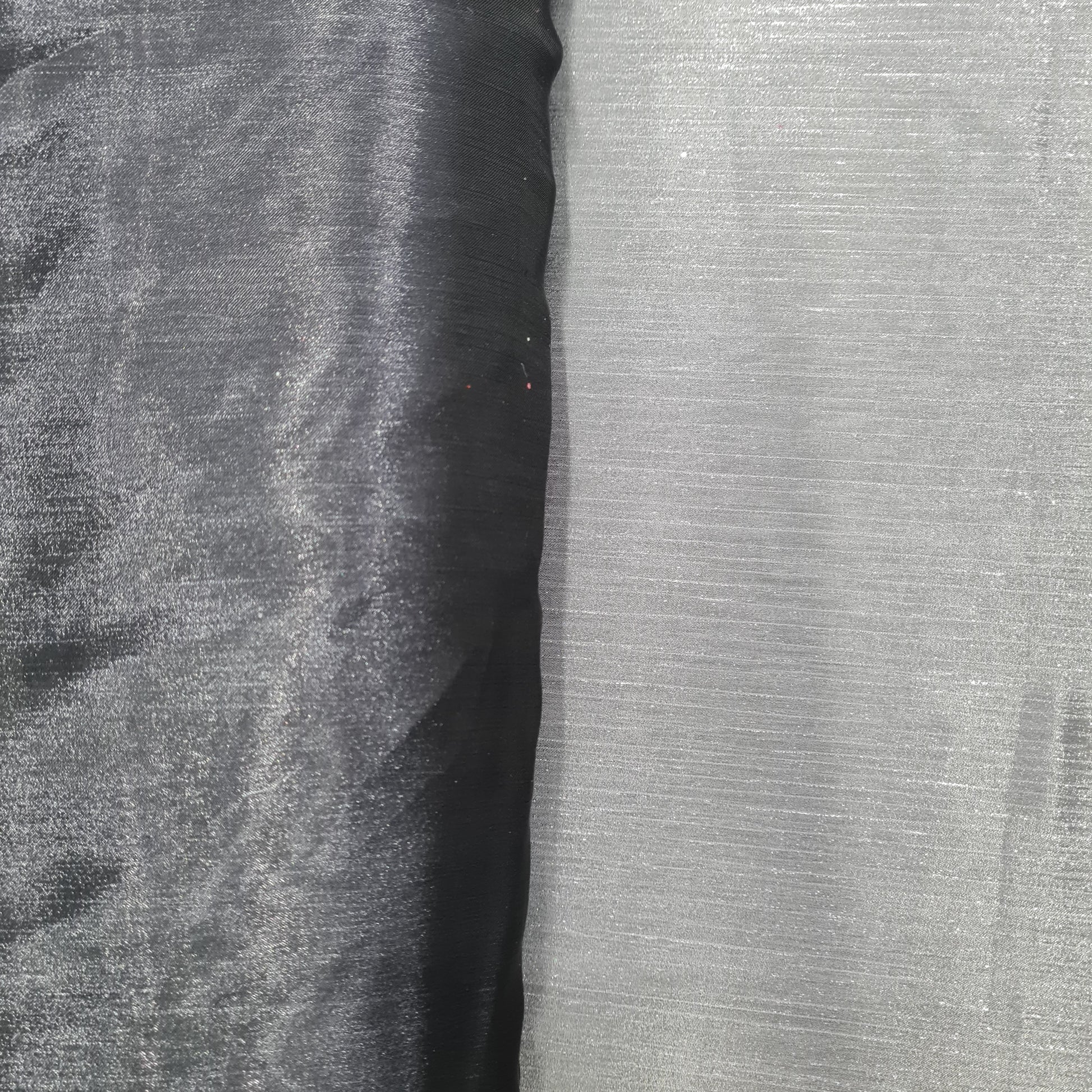 Wine & Grey Ombre Solid Imported Chiffon Fabric - TradeUNO