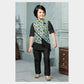 Green Ice Cream Kids Print Poplin Cotton Fabric Trade UNO
