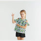 Green Ice Cream Kids Print Poplin Cotton Fabric Trade UNO