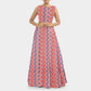 Pink With Mirror Sequence Embroidery Georgette Fabric  lehenga