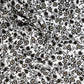 White & Black Ditsy Floral Print Rayon Fabric Trade UNO