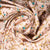Buy Beige Ditsy Pink Floral Print Rayon Fabric Online